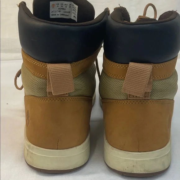 Timberland Men's Tan and Olive Boots size 10 - Picture 12 of 16